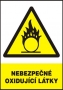 Bezpečnostní tabulka - Nebezpečné oxidující látky