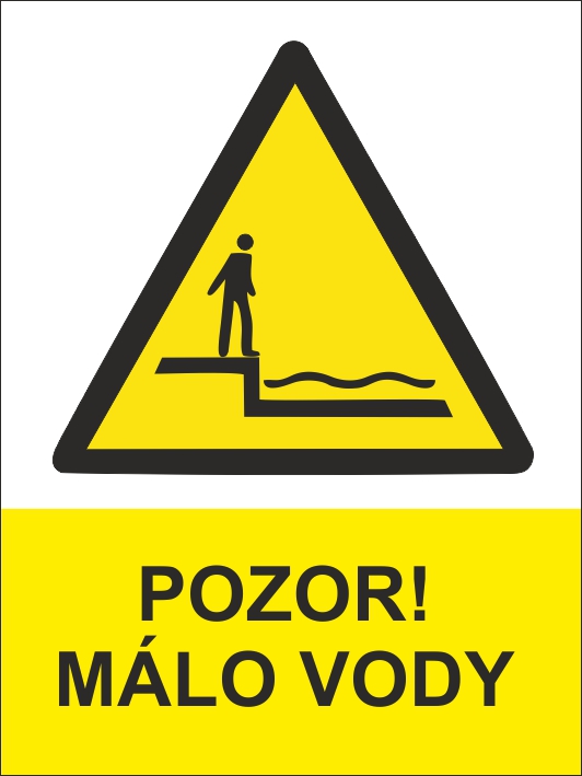 Pozor, málo vody